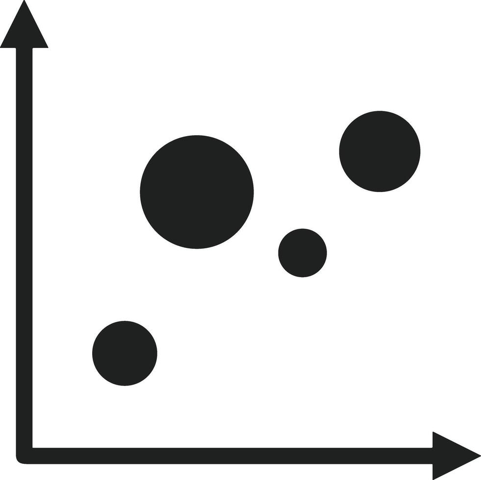 Chart icon symbol image for data statistic analysis illustration vector