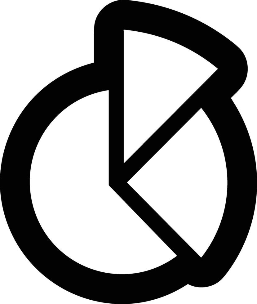 Chart icon symbol image for data statistic analysis illustration vector