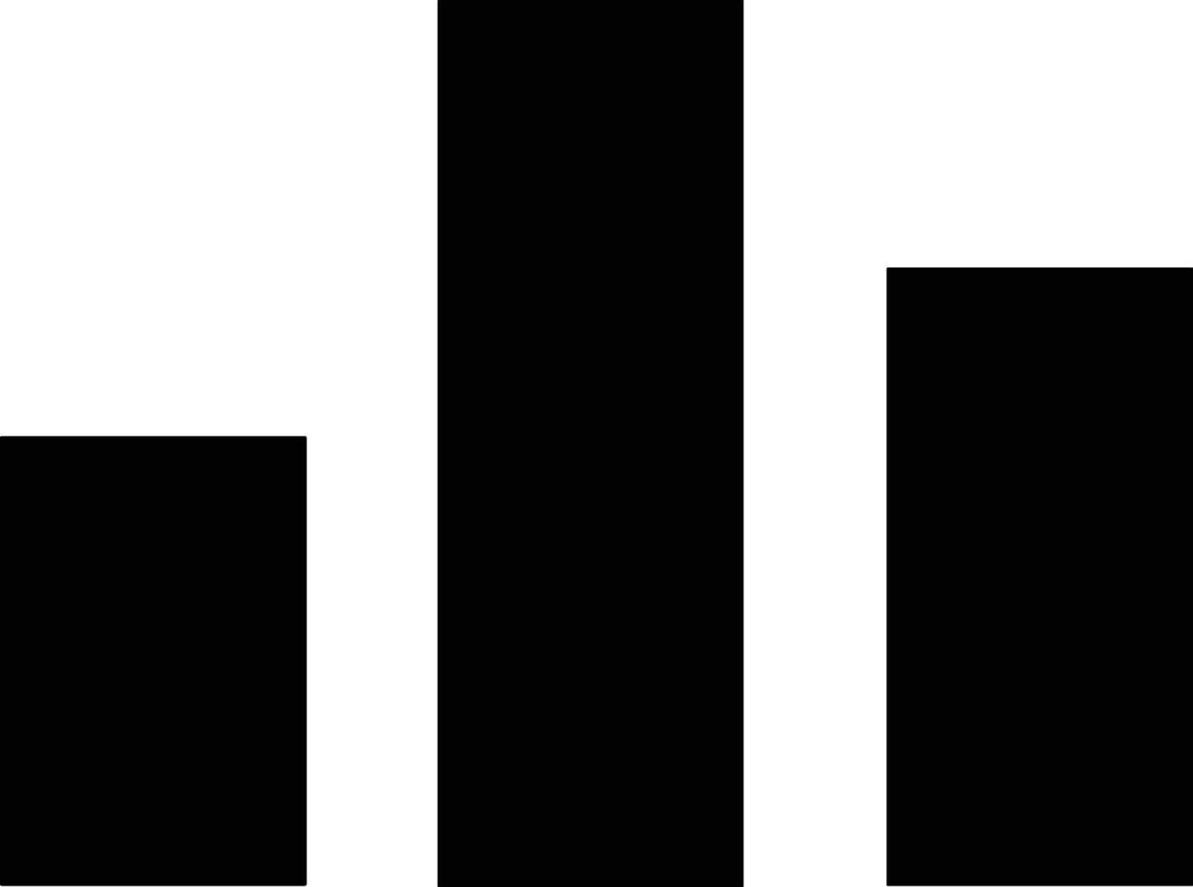Chart icon symbol image for data statistic analysis illustration vector