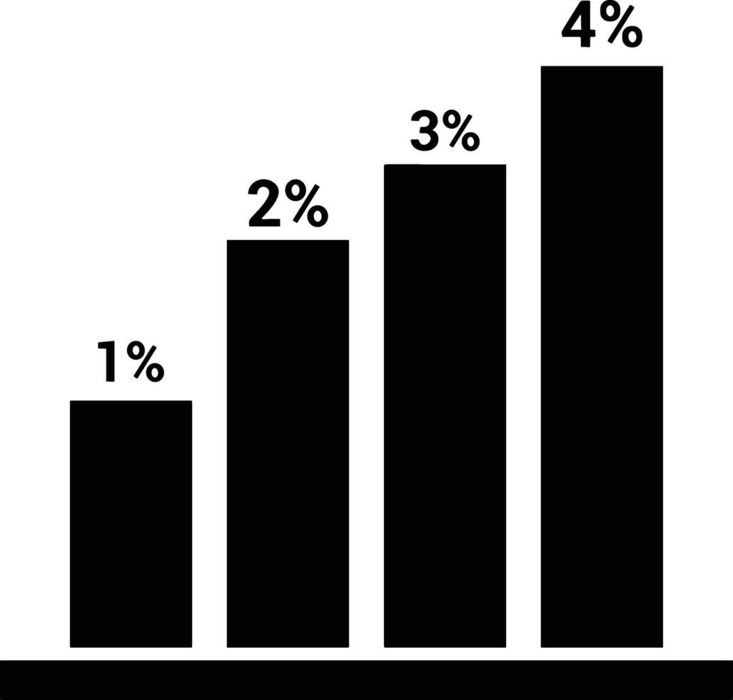 Chart icon symbol image for data statistic analysis illustration vector