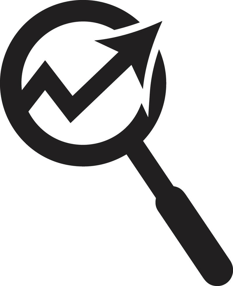 Chart icon symbol image for data statistic analysis illustration vector