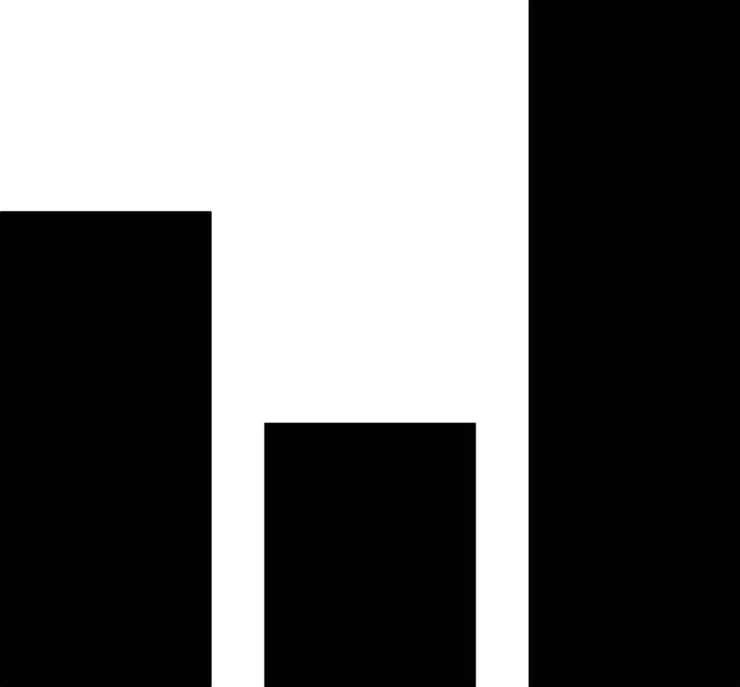 Chart icon symbol image for data statistic analysis illustration vector