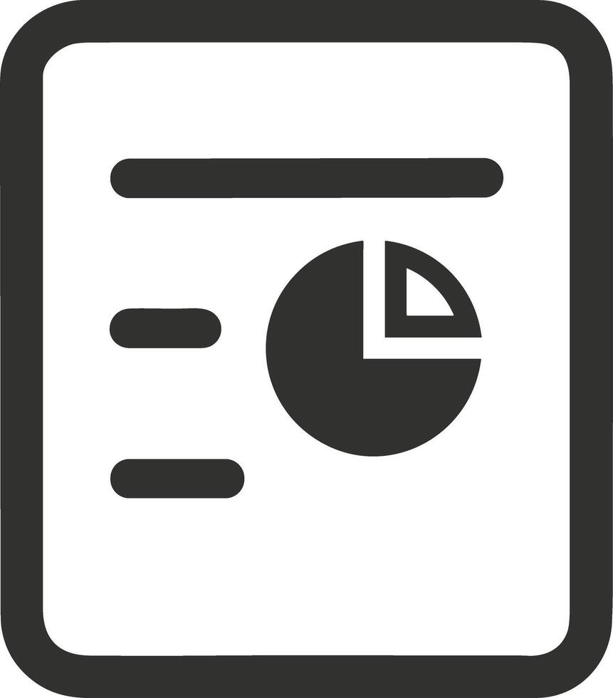 Chart icon symbol image for data statistic analysis illustration vector