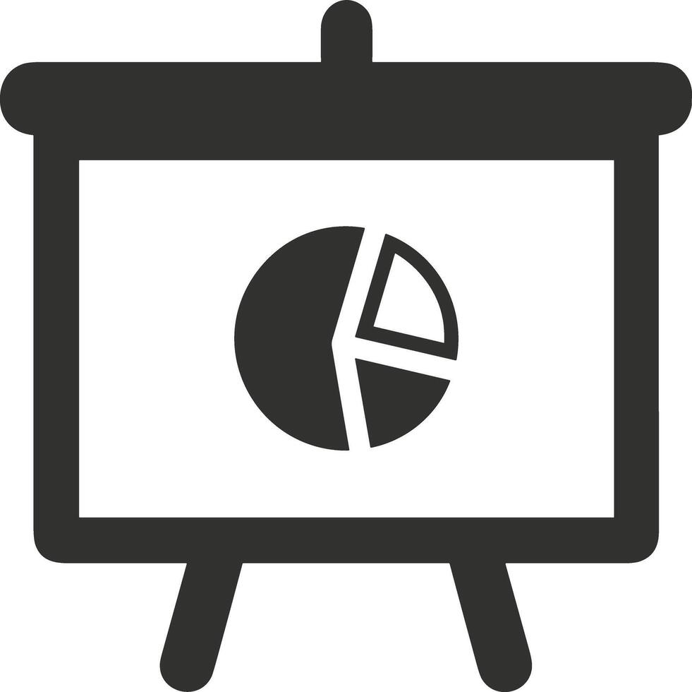 Chart icon symbol image for data statistic analysis illustration vector