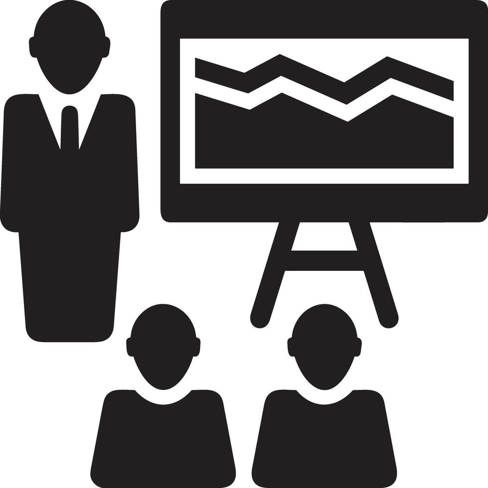 Chart icon symbol image for data statistic analysis illustration vector