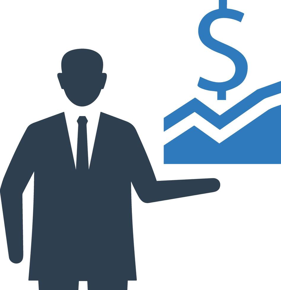 Chart icon symbol image for data statistic analysis illustration vector