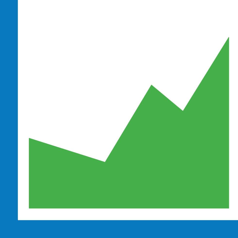 Chart icon symbol image for data statistic analysis illustration vector