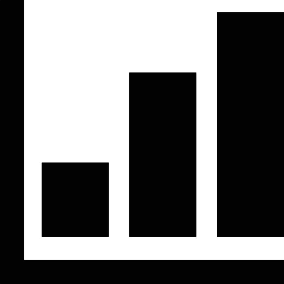 Chart icon symbol image for data statistic analysis illustration vector
