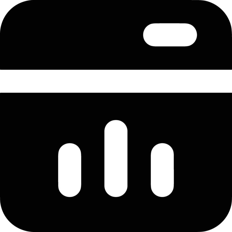 Chart icon symbol image for data statistic analysis illustration vector