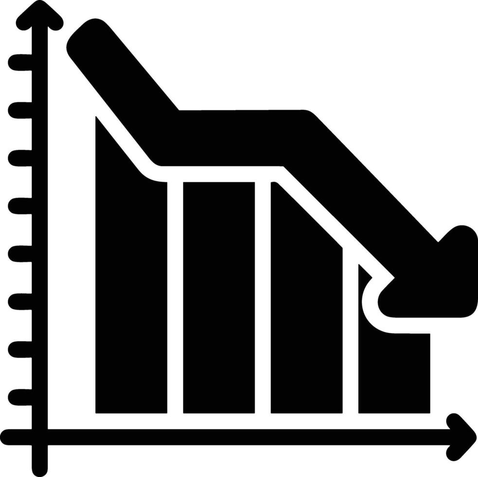 Chart icon symbol image for data statistic analysis illustration vector