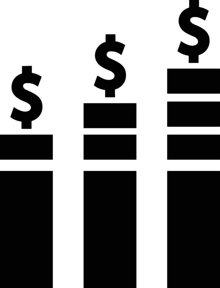 Chart icon symbol image for data statistic analysis illustration vector