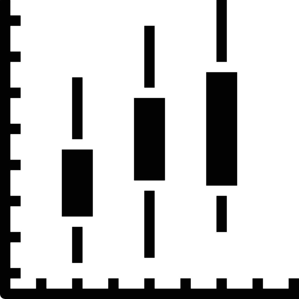 Chart icon symbol image for data statistic analysis illustration vector