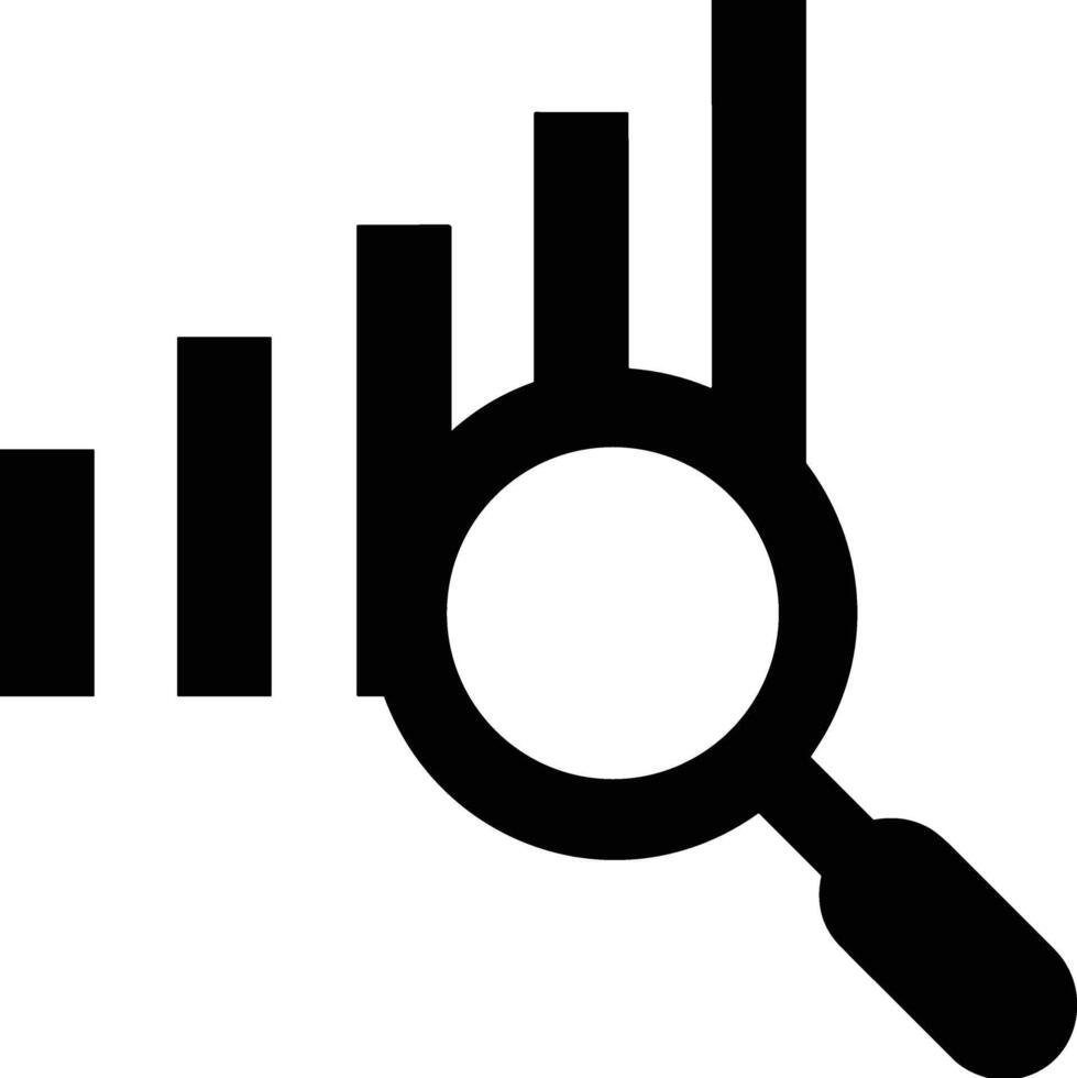 Chart icon symbol image for data statistic analysis illustration vector