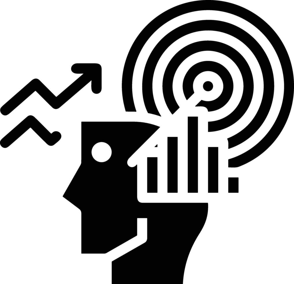 Chart icon symbol image for data statistic analysis illustration vector