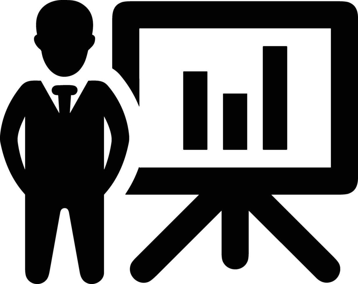 Chart icon symbol image for data statistic analysis illustration vector