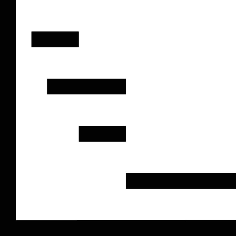 Chart icon symbol image for data statistic analysis illustration vector