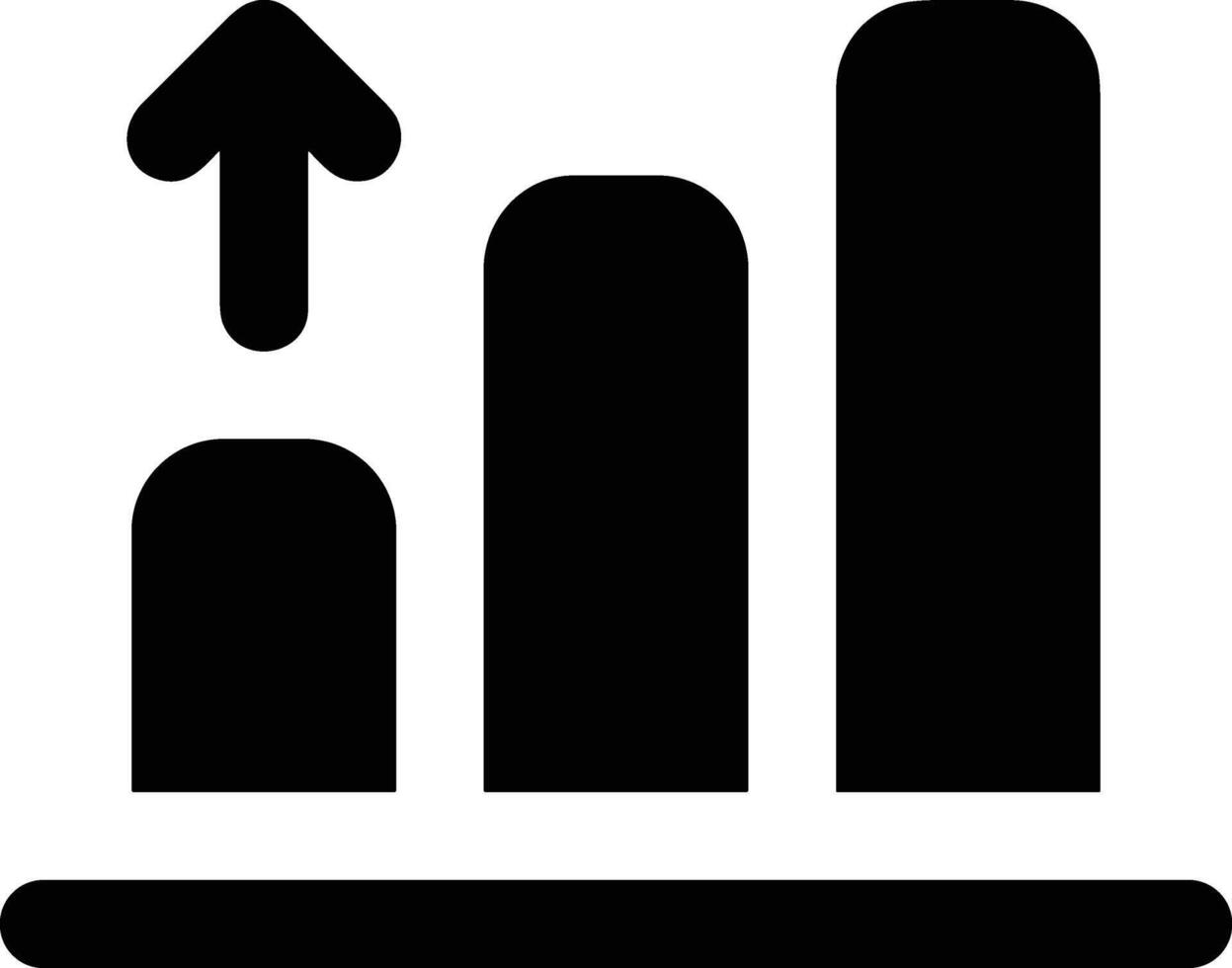 Chart icon symbol image for data statistic analysis illustration vector