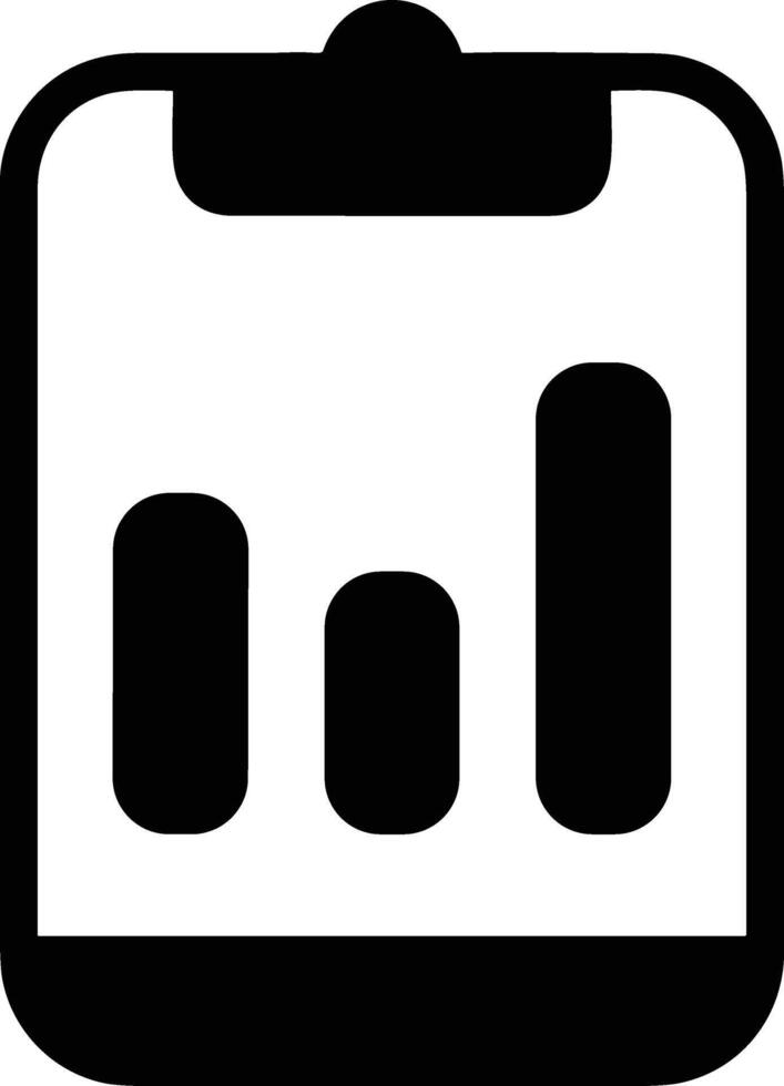 Chart icon symbol image for data statistic analysis illustration vector