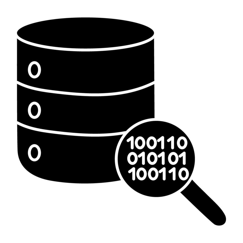 A beautiful design icon of data analysis vector