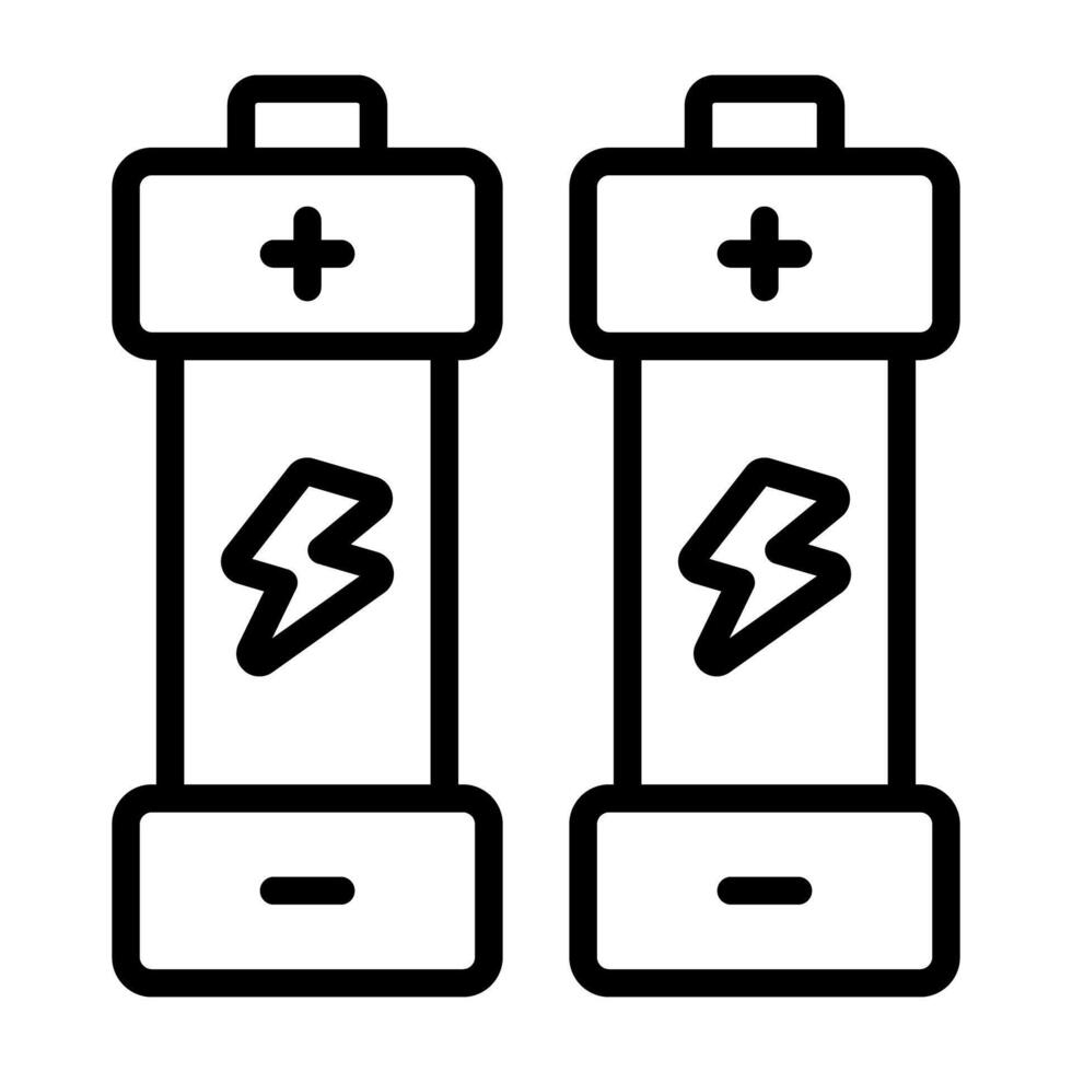 An icon design of battery cells 46164470 Vector Art at Vecteezy