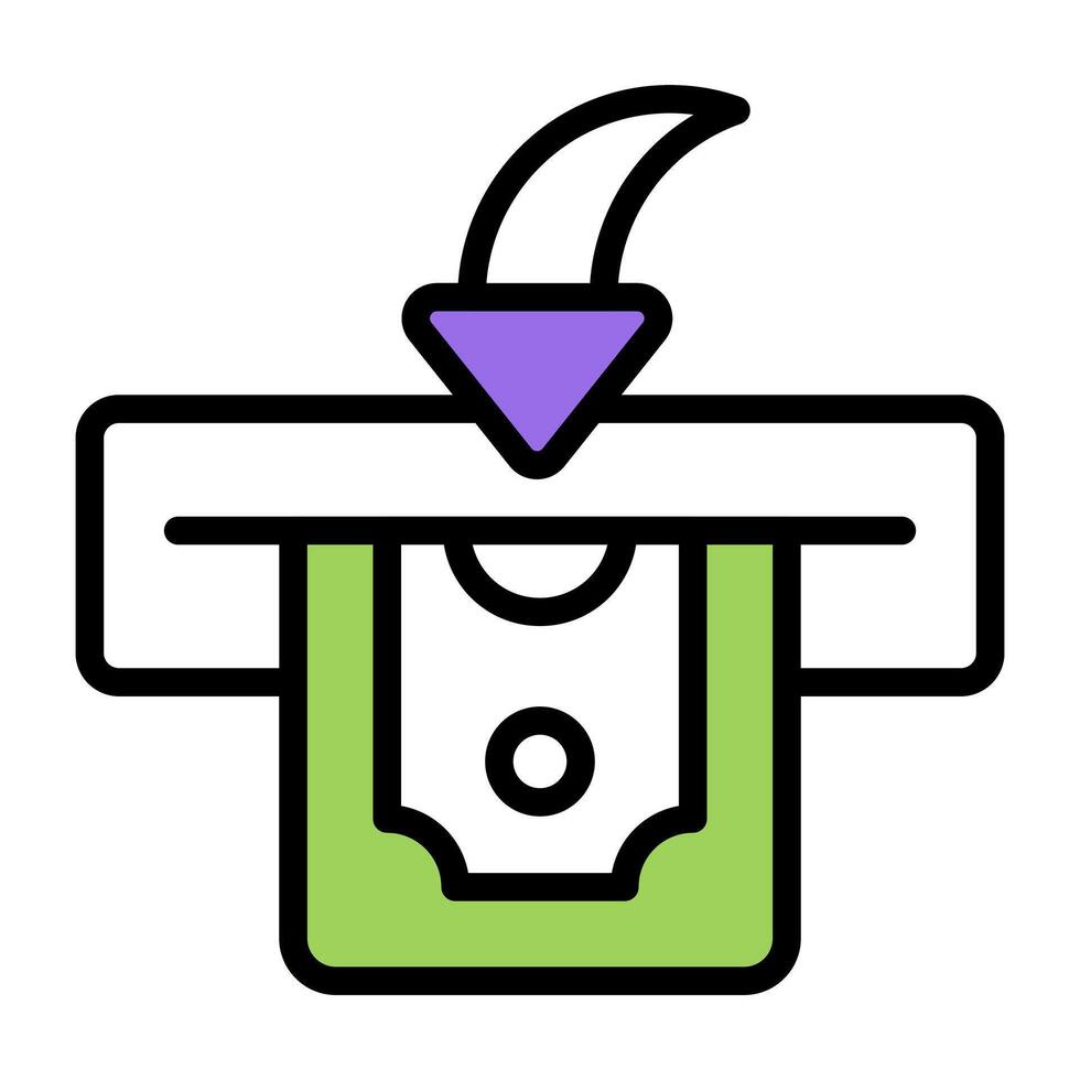 Perfect design icon of cash withdrawal vector