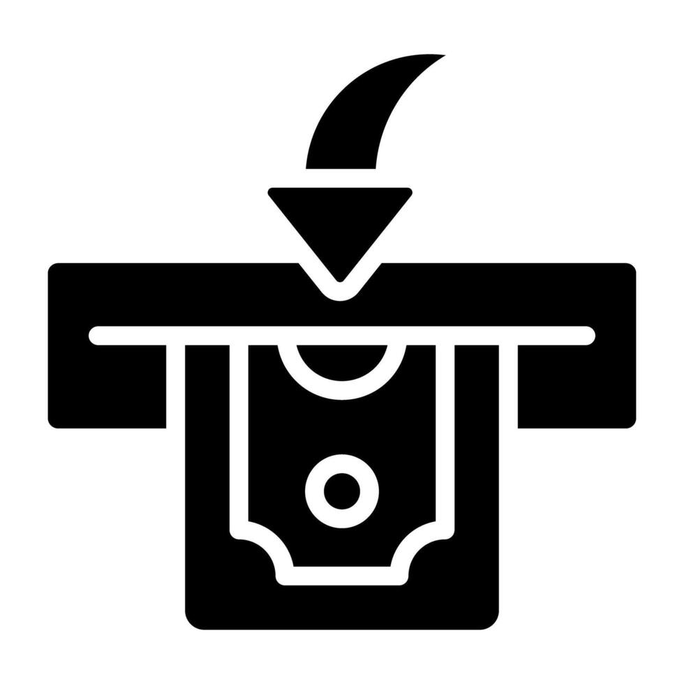 Perfect design icon of cash withdrawal vector