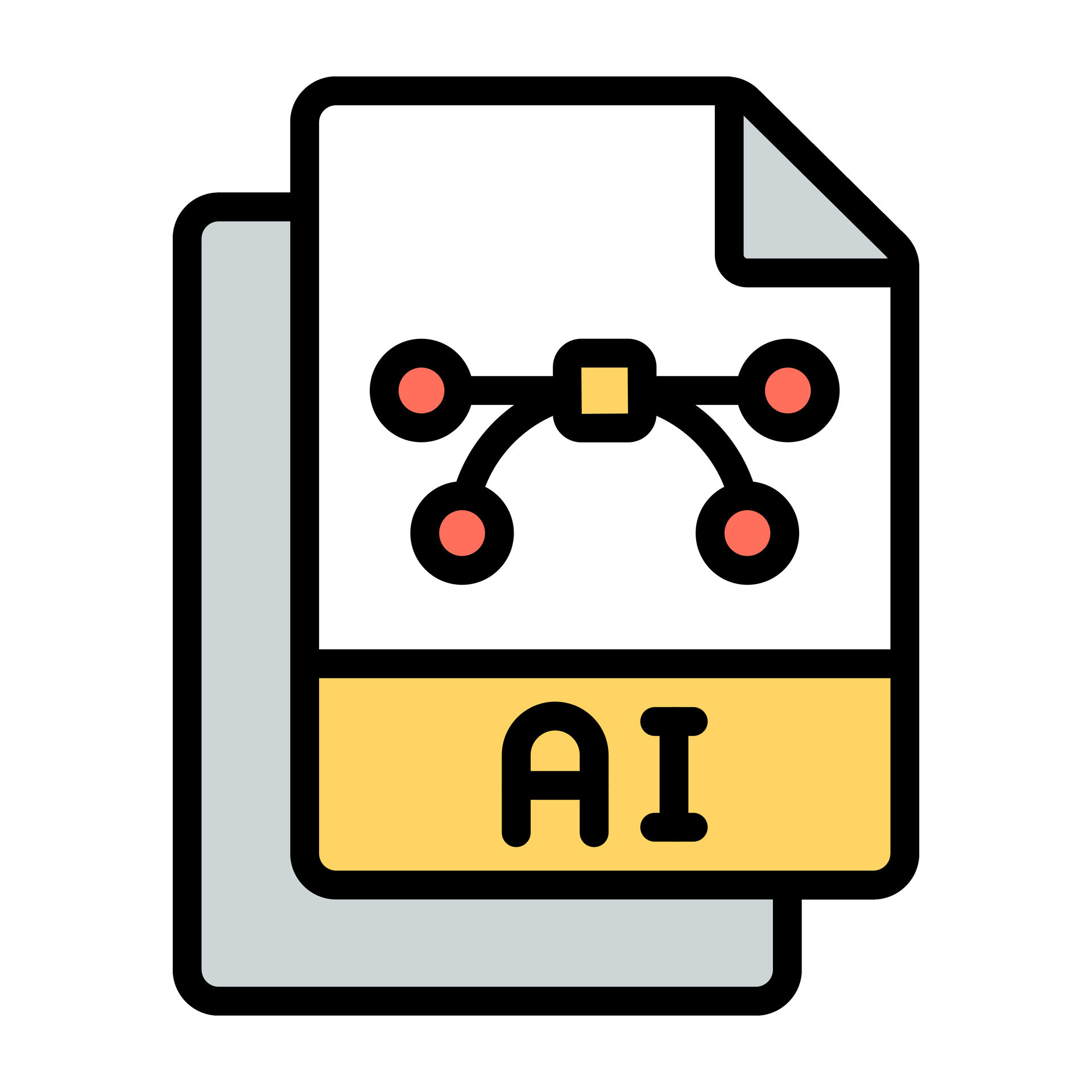 Trendy design icon of ai file 46164893 Vector Art at Vecteezy