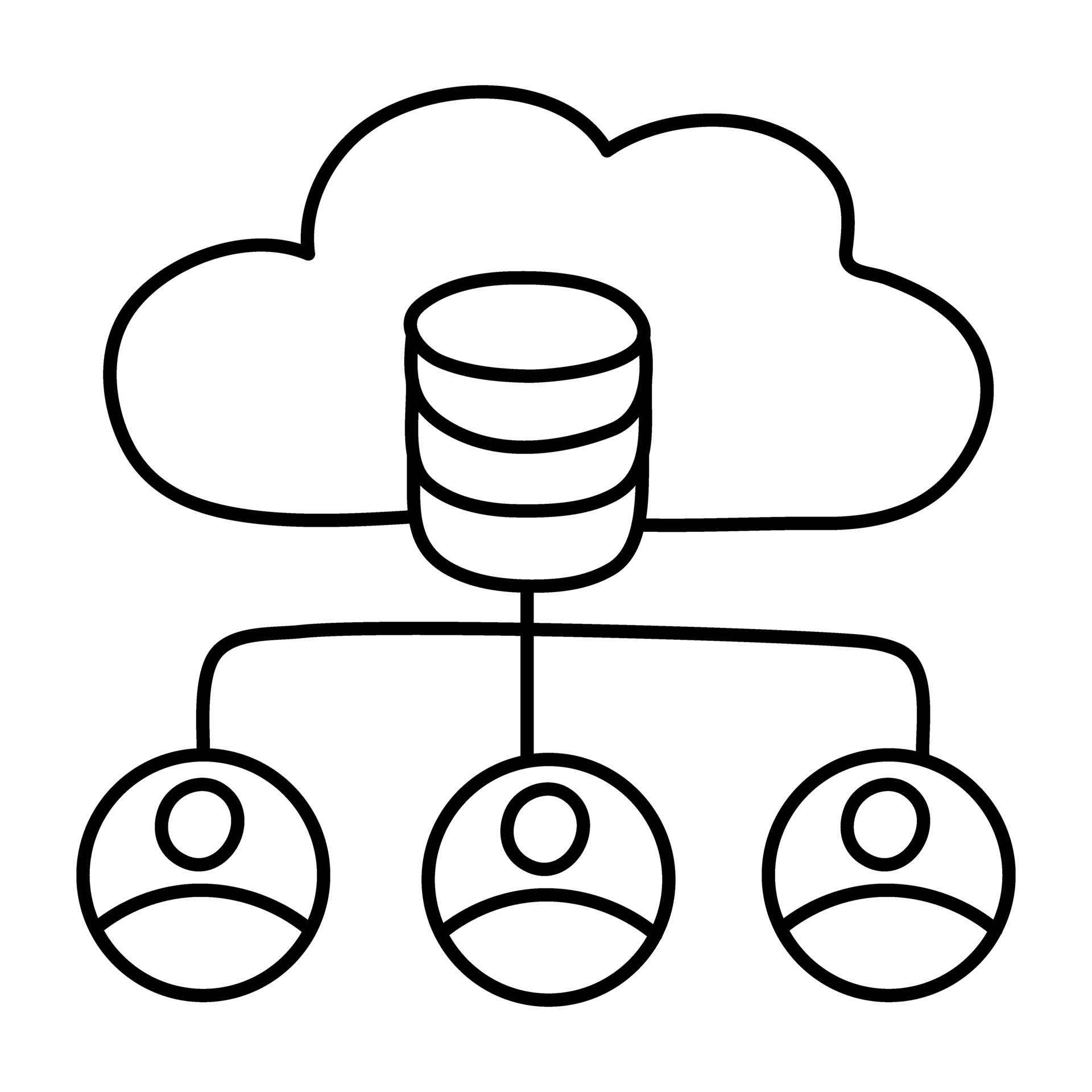 A flat design icon of data flow chart 46165071 Vector Art at Vecteezy
