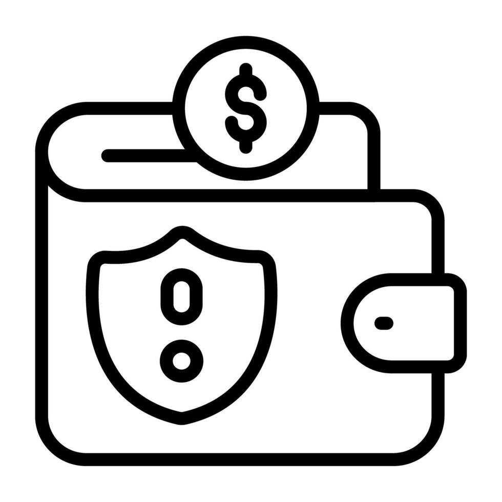 Premium design icon of secure payment vector