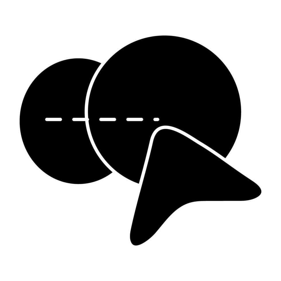 Shape builder tool icon in editable design vector