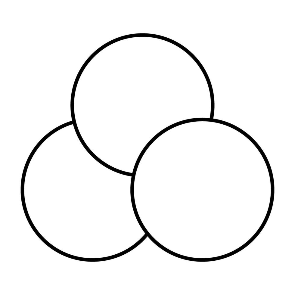 Unique design icon of rgb vector