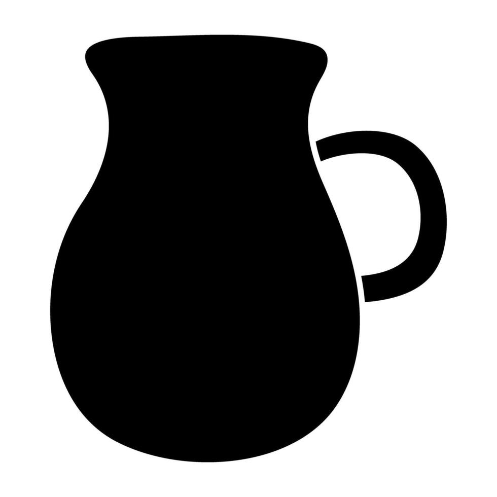 Modern design icon of juice jug vector