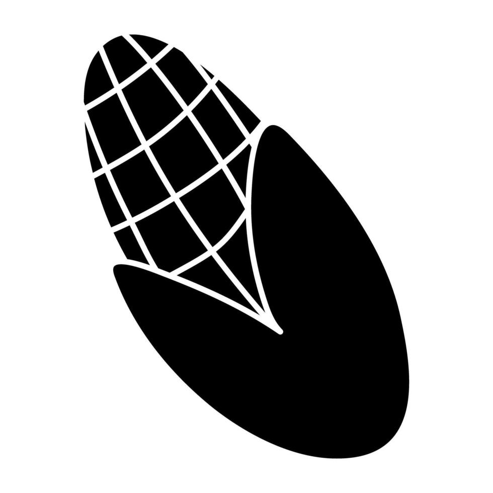 Premium download icon of corn cob vector