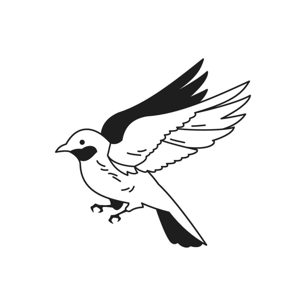 Y2k flying bird dove winged symbol of peace and love