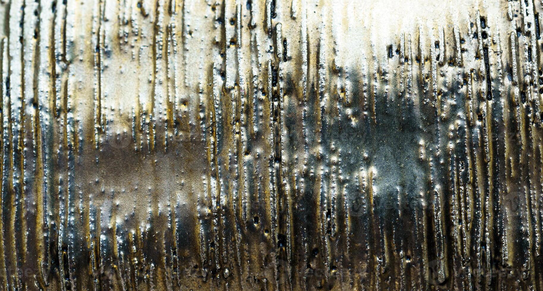 Monochrome texture of shiny grained metal. Abstract background. photo