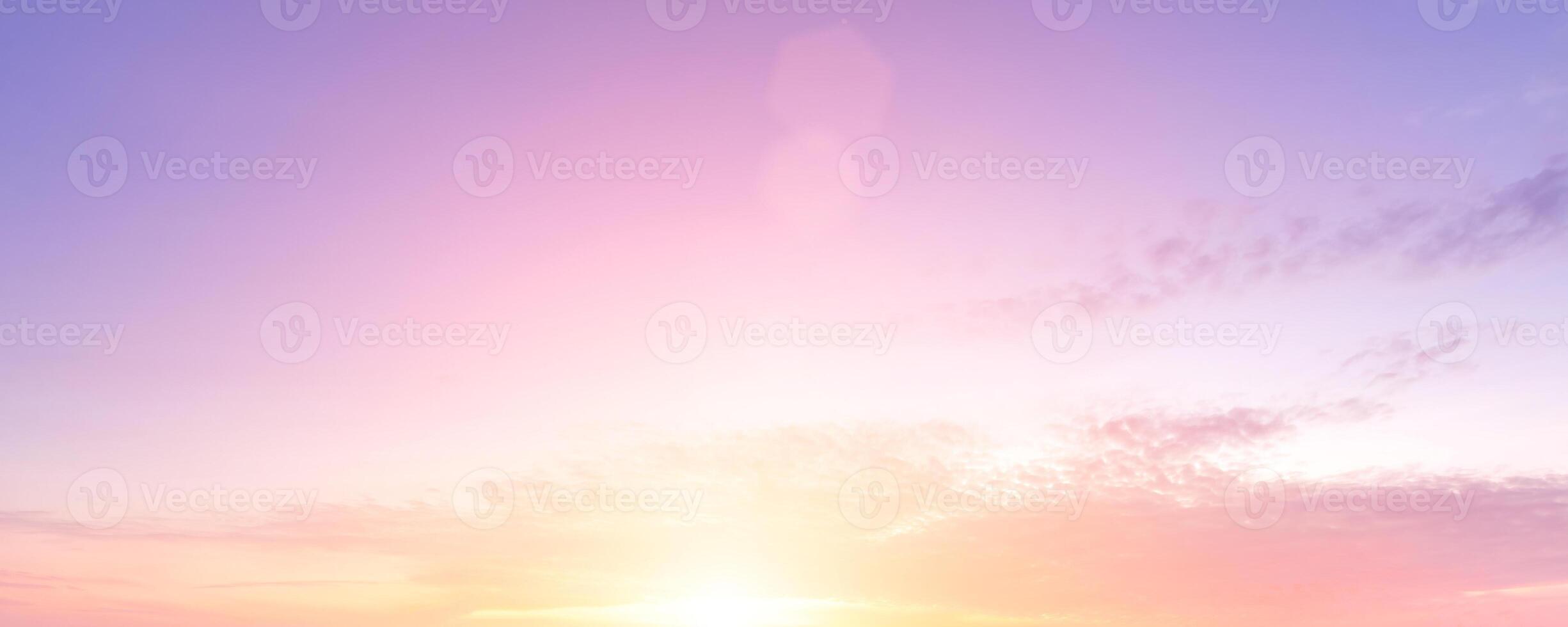 The rays of the sun breaking through the clouds in the evening or in the morning in the sunset or dawn sky. The concept of faith, hope for the best or good weather. photo