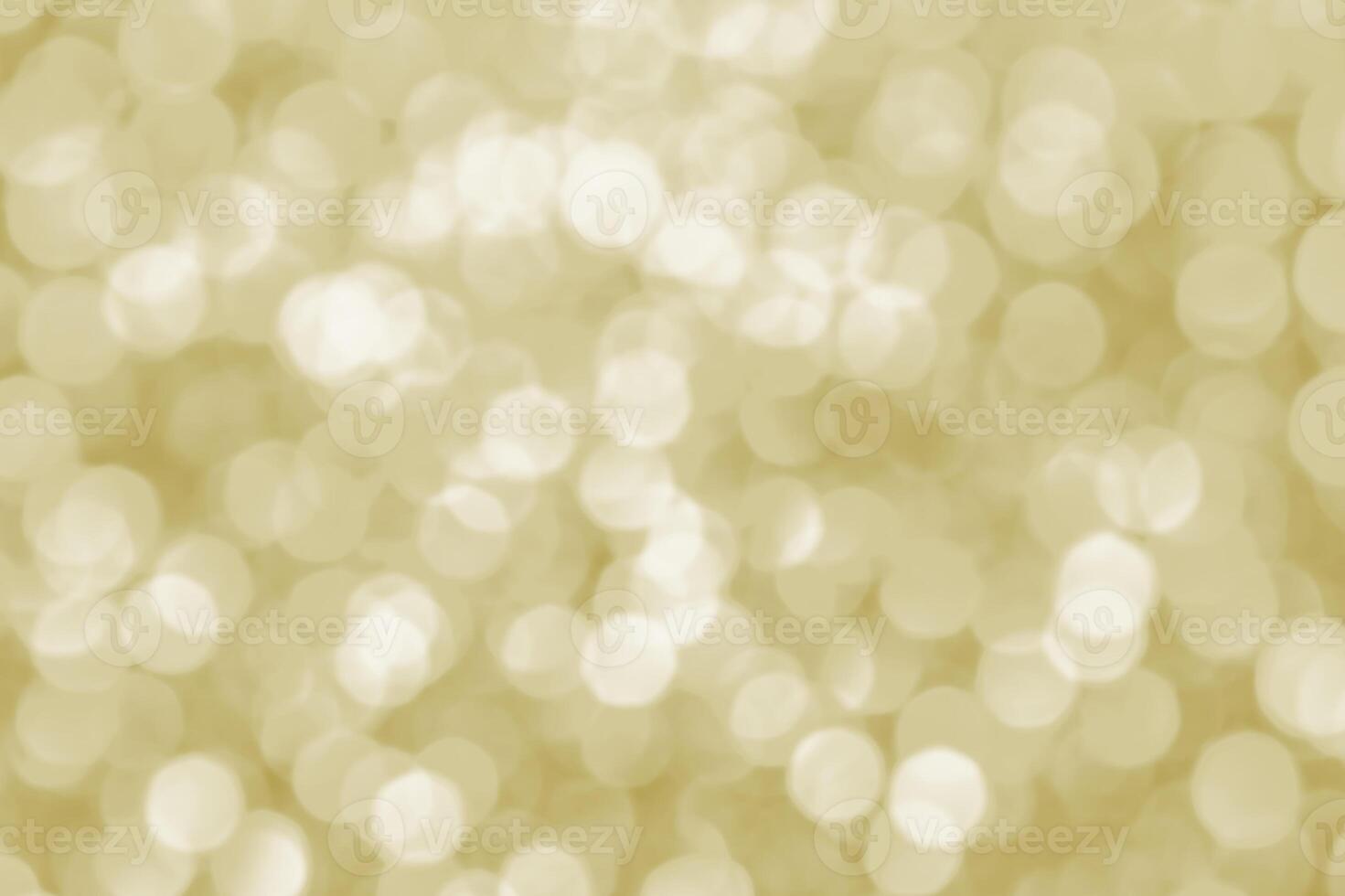 Golden lights abstract bokeh background. Yellow lights. photo