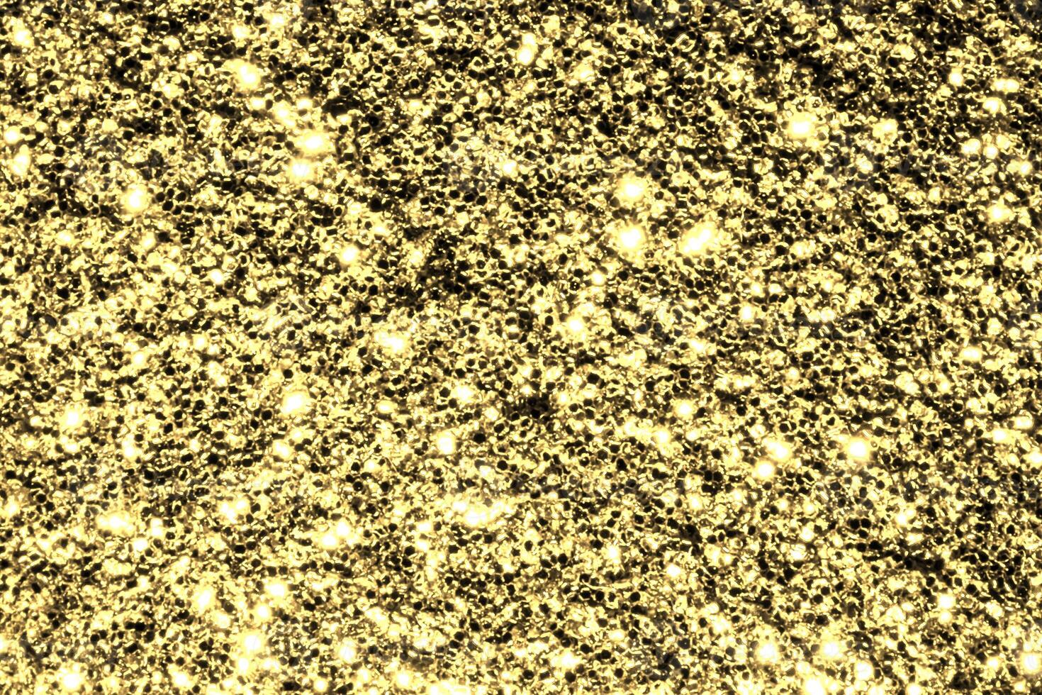 Golden lights abstract bokeh background. Yellow lights. photo