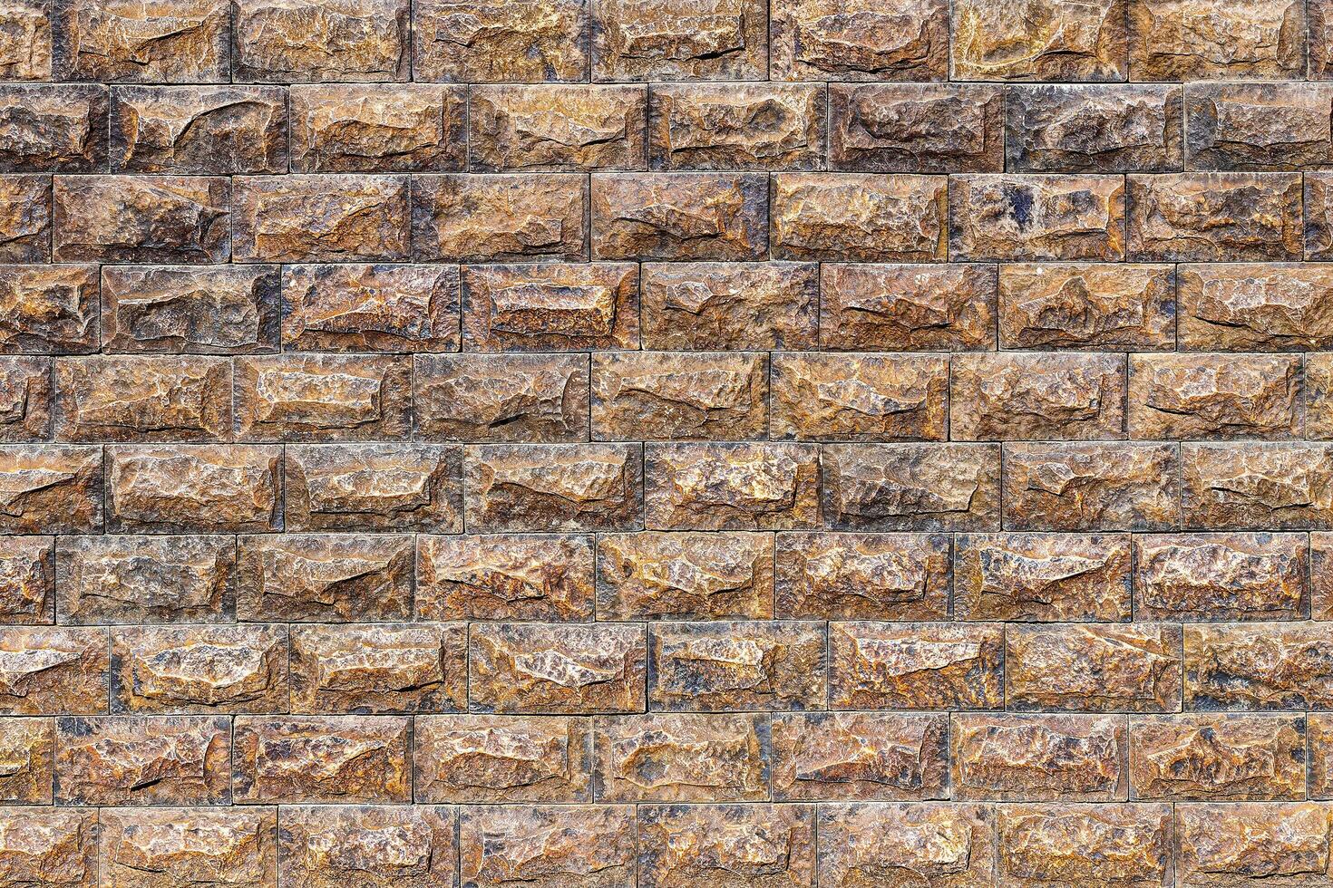 Texture of a decorative brick-like tiles. Abstract background for design. photo