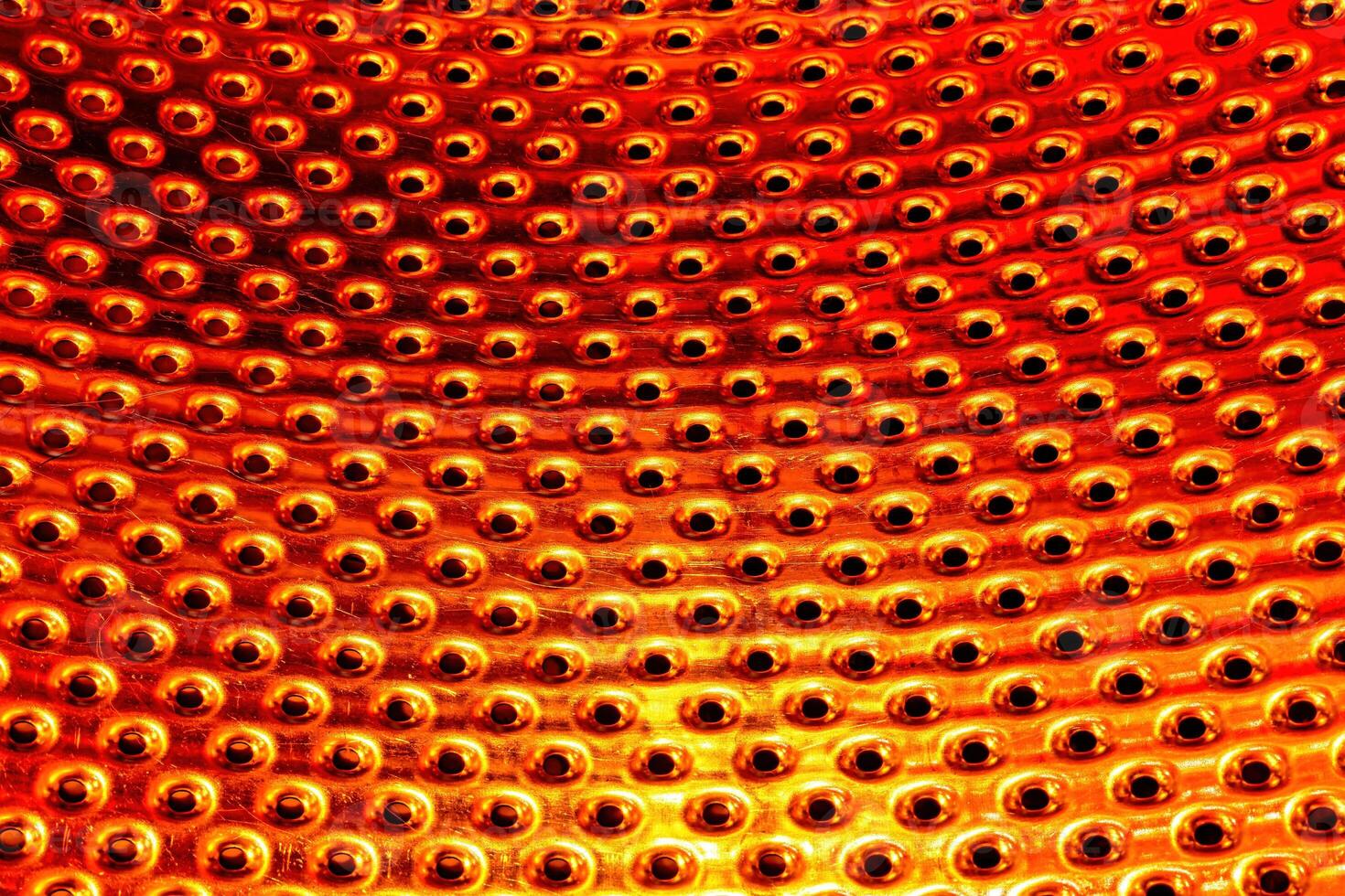 Texture of stainless steel washing machine drum. photo