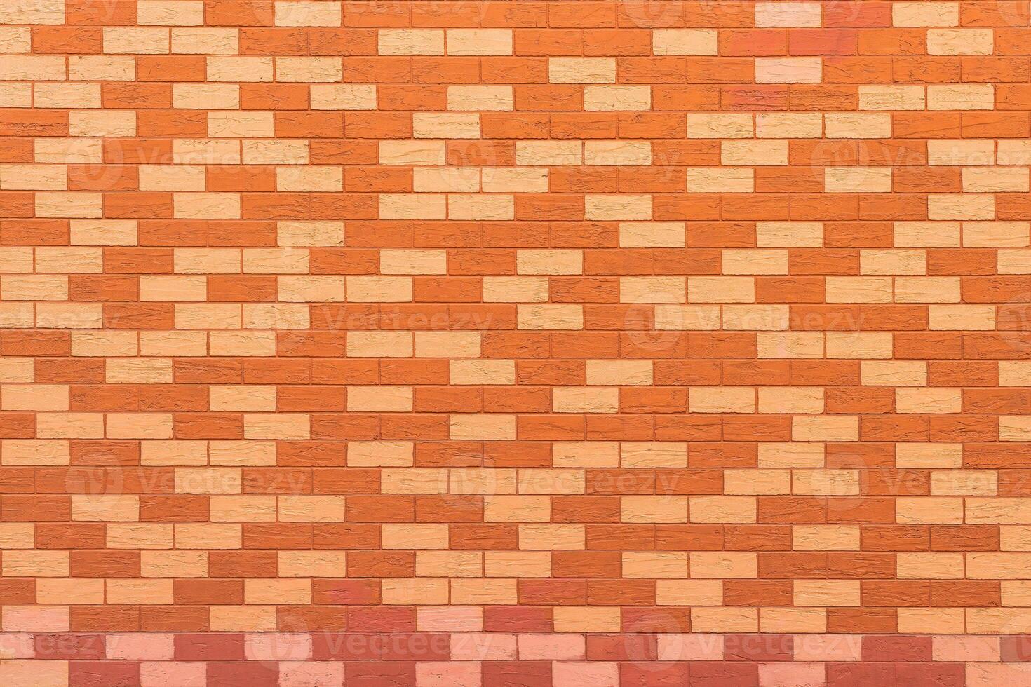 Texture of a decorative brick-like tiles. Abstract background for design. photo