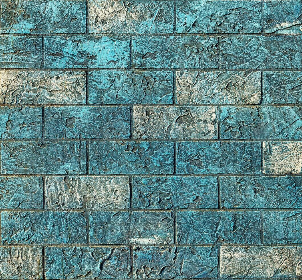 Texture of a decorative brick-like tiles. Abstract background for design. photo
