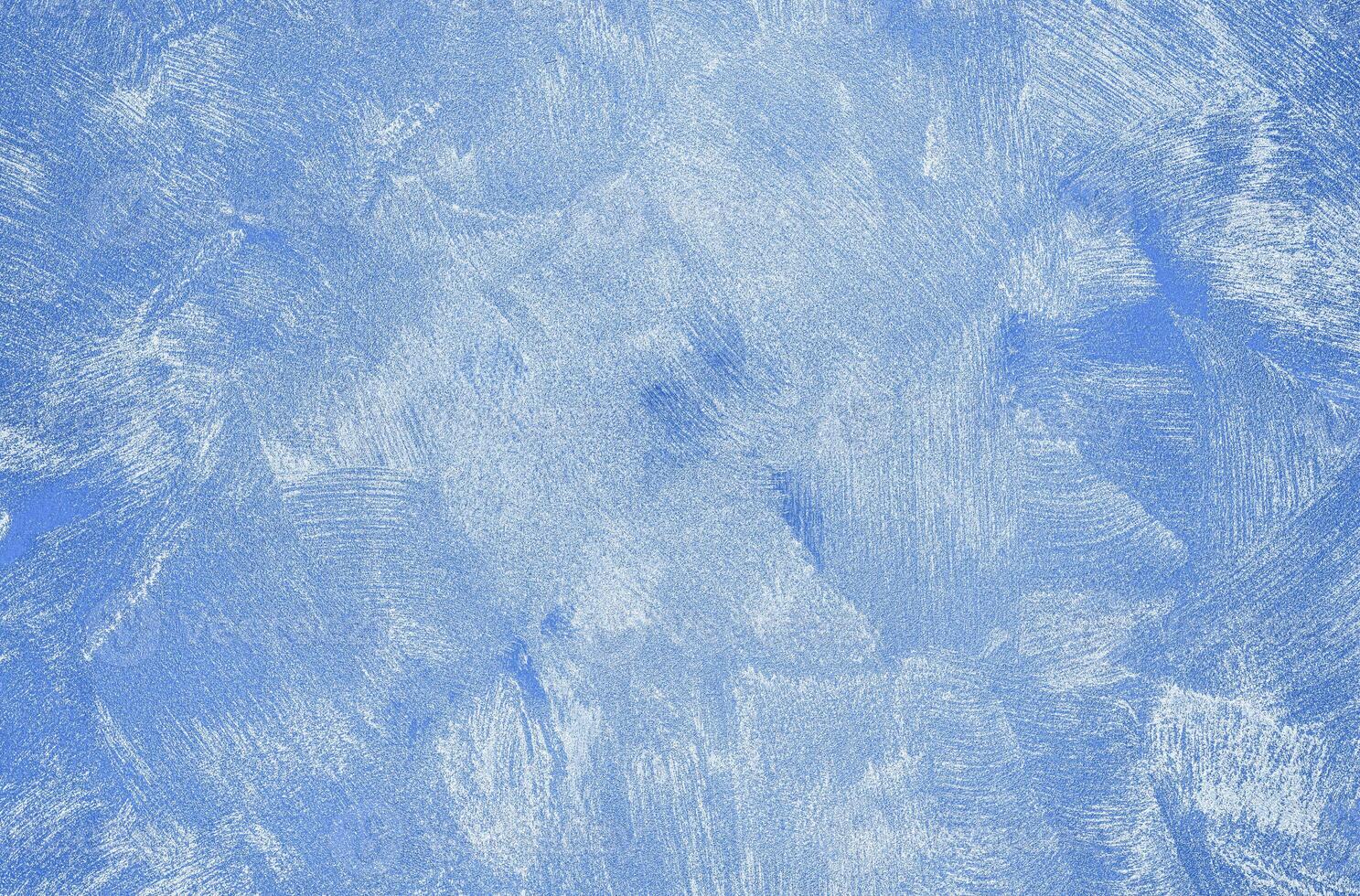 Texture of blue decorative plaster or concrete. photo