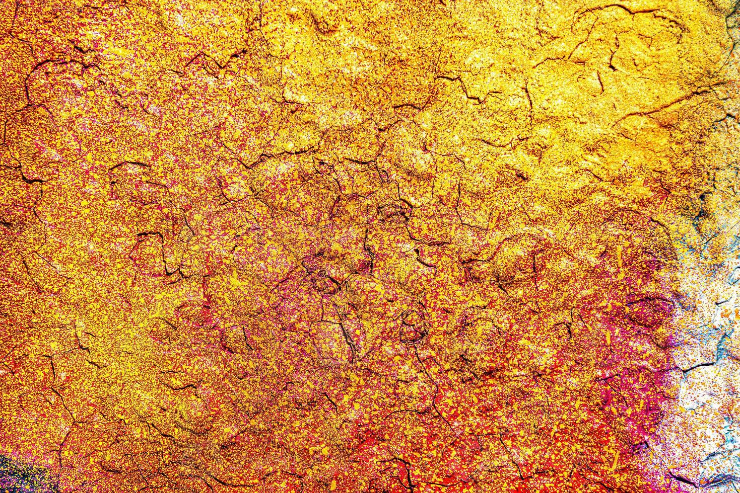 Colorful graffiti painted on a wall. Abstract urban background. photo