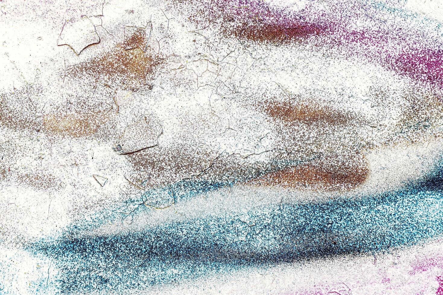 Colorful graffiti painted on a wall. Abstract urban background. photo