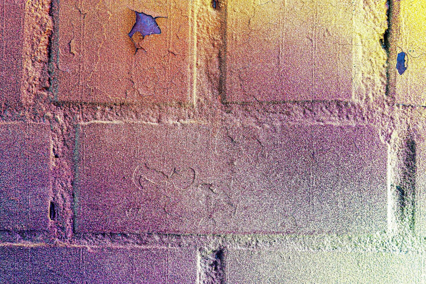 Colorful graffiti painted on a wall. Abstract urban background. photo