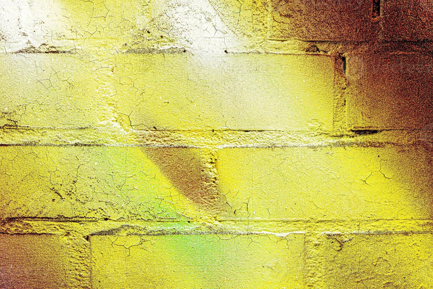 Colorful graffiti painted on a wall. Abstract urban background. photo