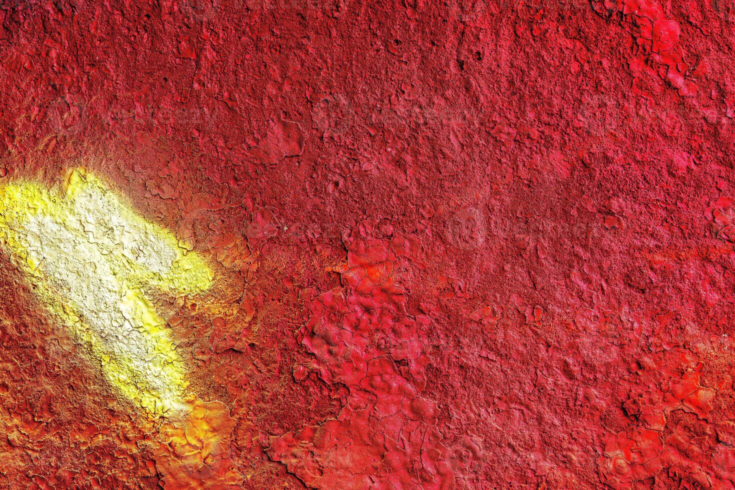 Colorful graffiti painted on a wall. Abstract urban background. Spray painting art. photo