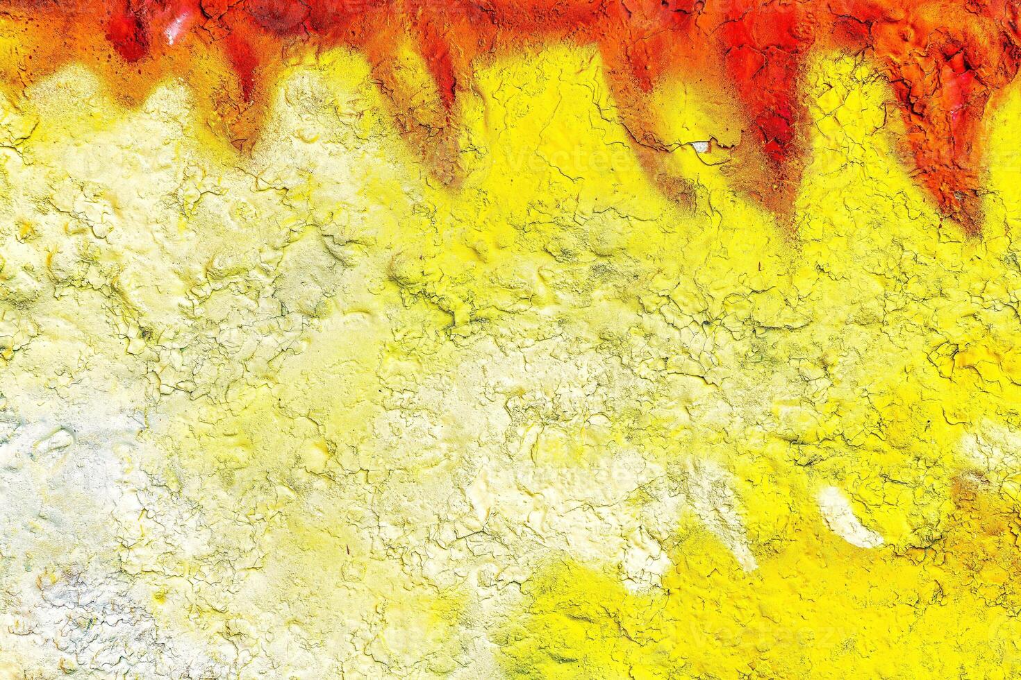 Colorful graffiti painted on a wall. Abstract urban background. Spray painting art. photo