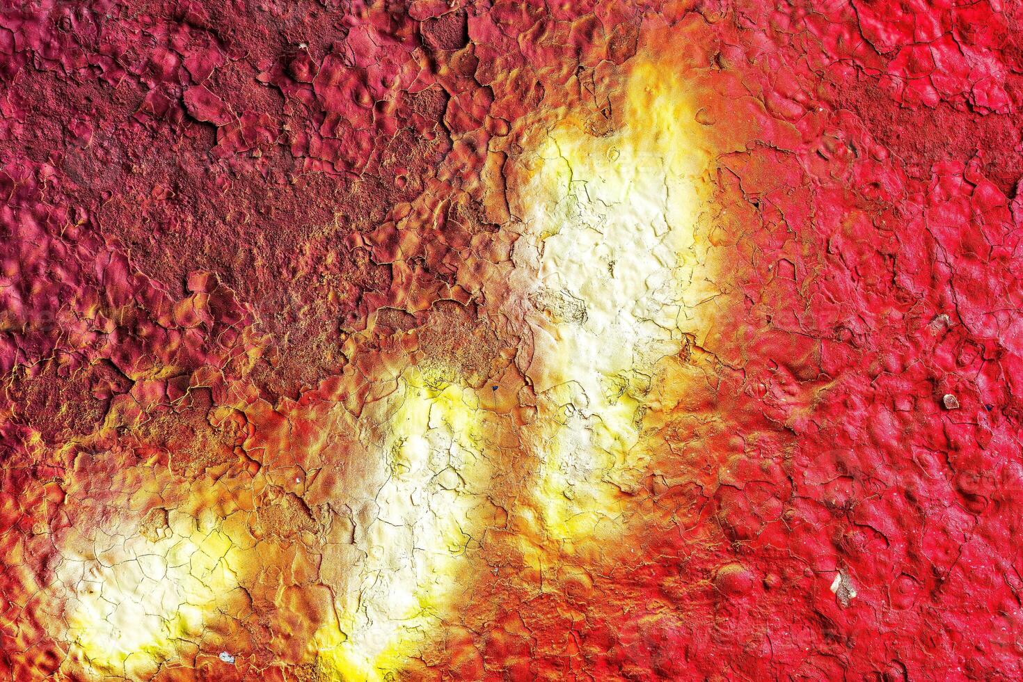 Colorful graffiti painted on a wall. Abstract urban background. Spray painting art. photo